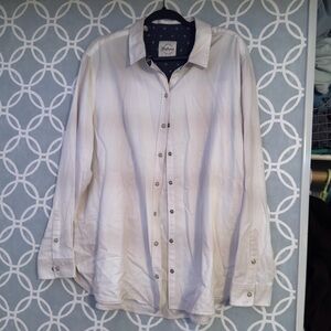JACHS Girlfriend White Button-Up Shirt